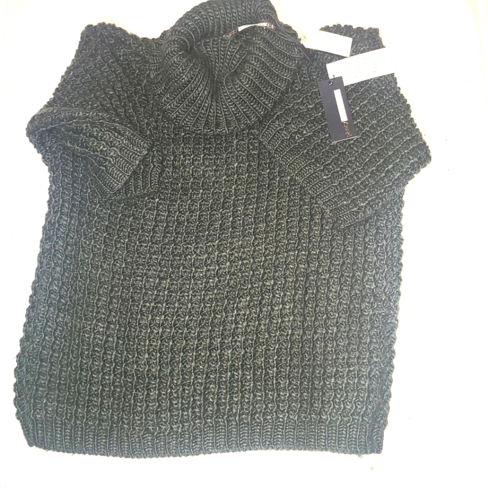Tracy Reese Green Cowl Neck Sweater